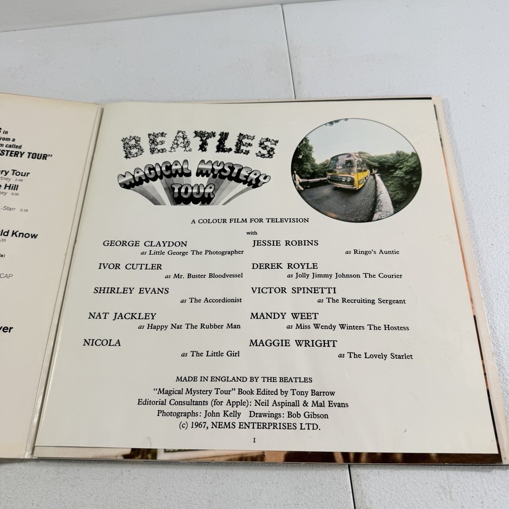 Beatles Magical Mystery Tour SMAL-2835 Stereo Capital Records 1967 LP Vinyl EX - Picture 7 of 13